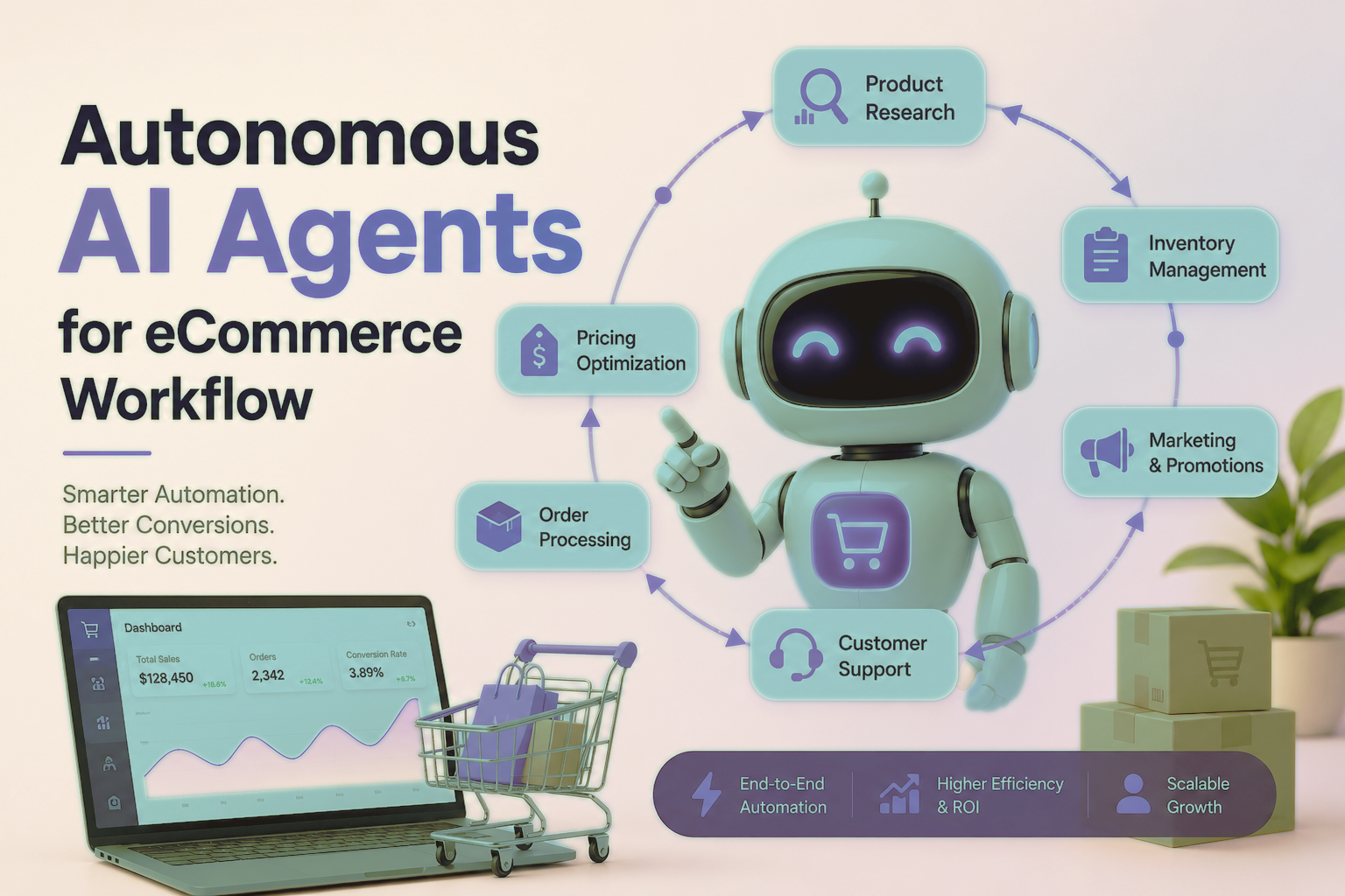 Best Autonomous AI Agents for eCommerce Workflow
