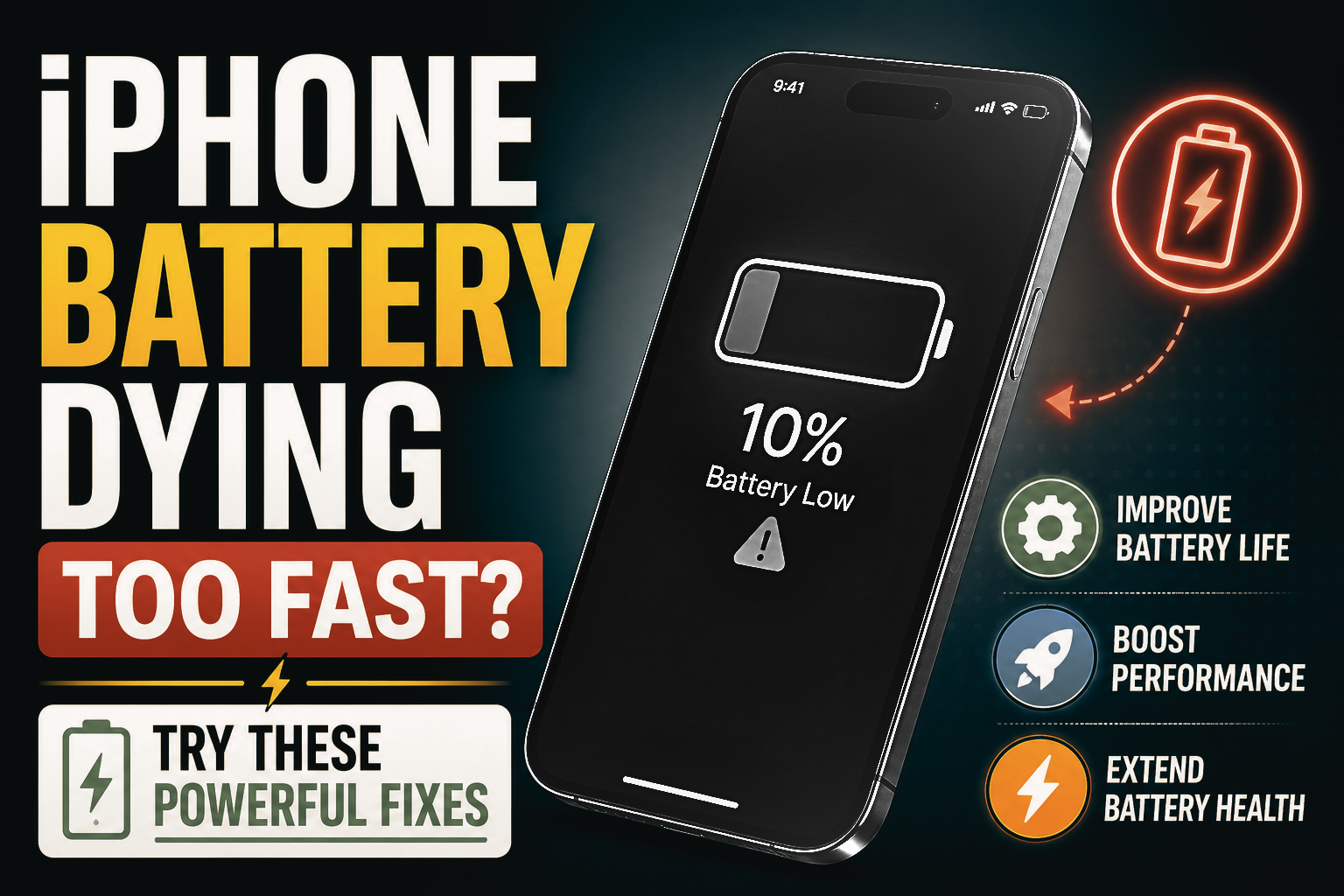 iPhone Battery Dying Too Fast? Try These Powerful Fixes 