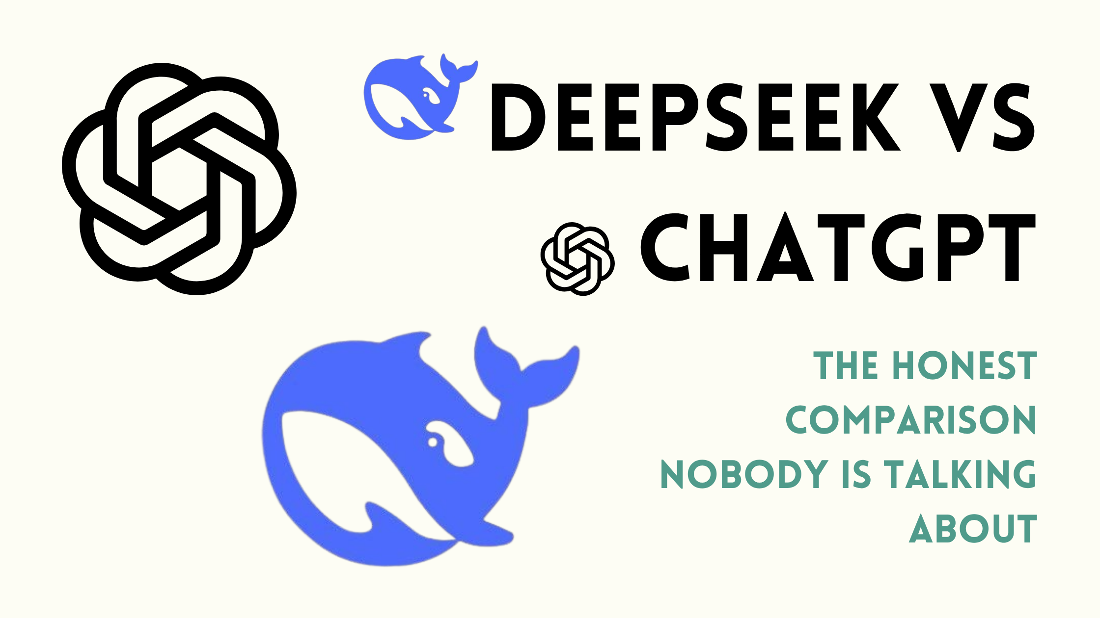 DeepSeek vs ChatGPT: The Honest Comparison Nobody Is Talking About