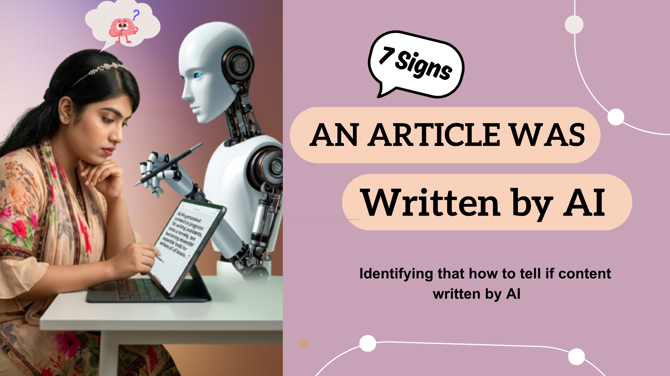 7 Signs an Article Was Written by AI (Most People Miss #4)