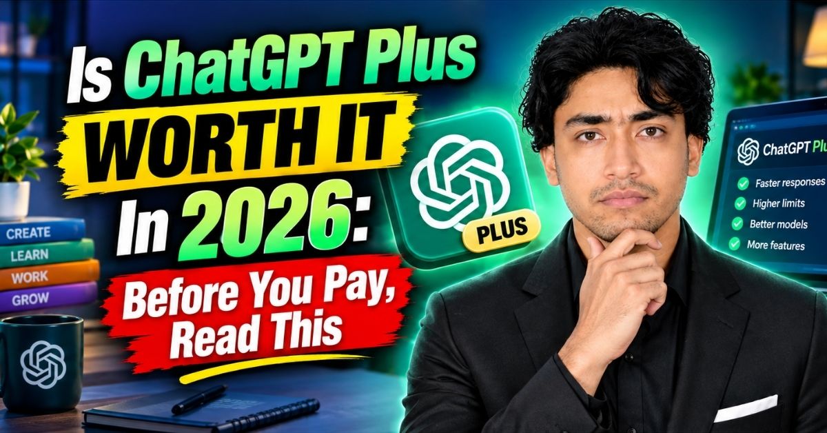 Is ChatGPT Plus Worth It In 2026: Before You Pay, Read This